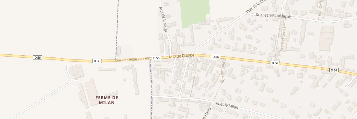 Plan du 531 Rue de Dieppe à Saint-Nicolas-d’Aliermont