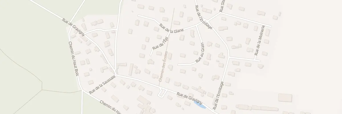 Plan du 12 Rue au Grain à Huest