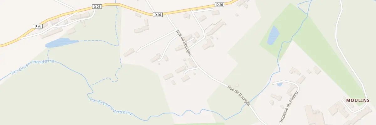 Plan du 131 Rue de Bourges à Landes-le-Gaulois
