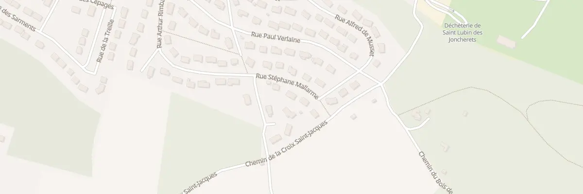 Plan du 4 Rue Stéphane Mallarme à Saint-Lubin-des-Joncherets
