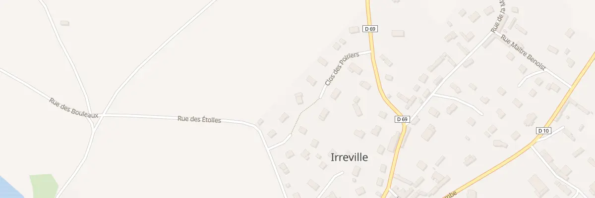 Plan du 5B Clos des Poiriers à Irreville