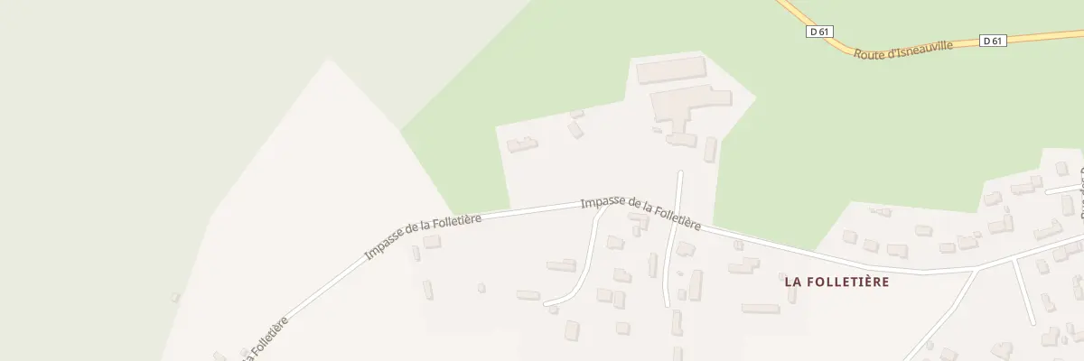 Plan du 370 Imp de la Folletière à Préaux