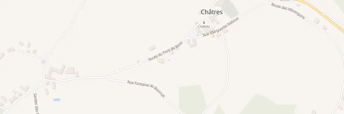 Plan du 10 Les Nebouts à Châtres