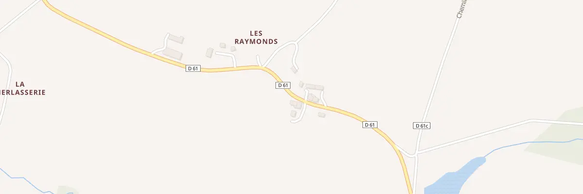 Plan du 9 Les Raymonds à Chalais