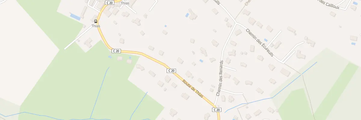 Plan du 853 Rte de Thias à Isle