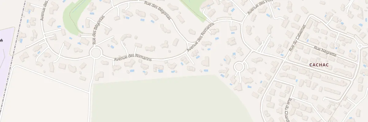 Plan du 5 Av des Romarins à Fonsorbes
