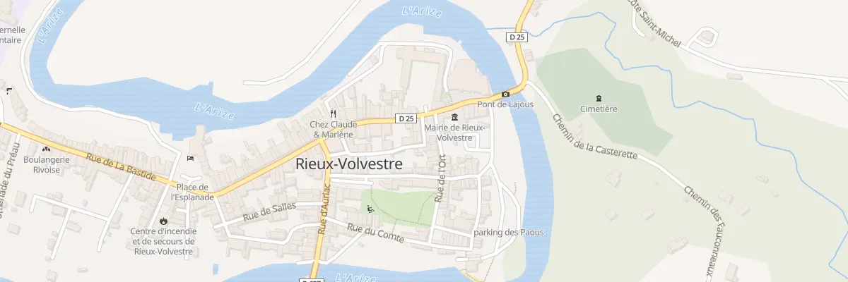 Plan du 4 Rue Montagnac à Rieux-Volvestre
