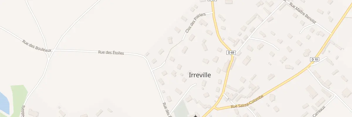 Plan du 5 Clos des Cerisiers à Irreville