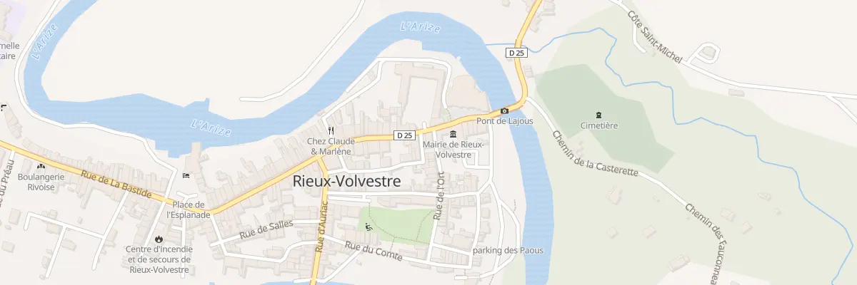 Plan du 447 Rue de l’Eveche à Mondavezan