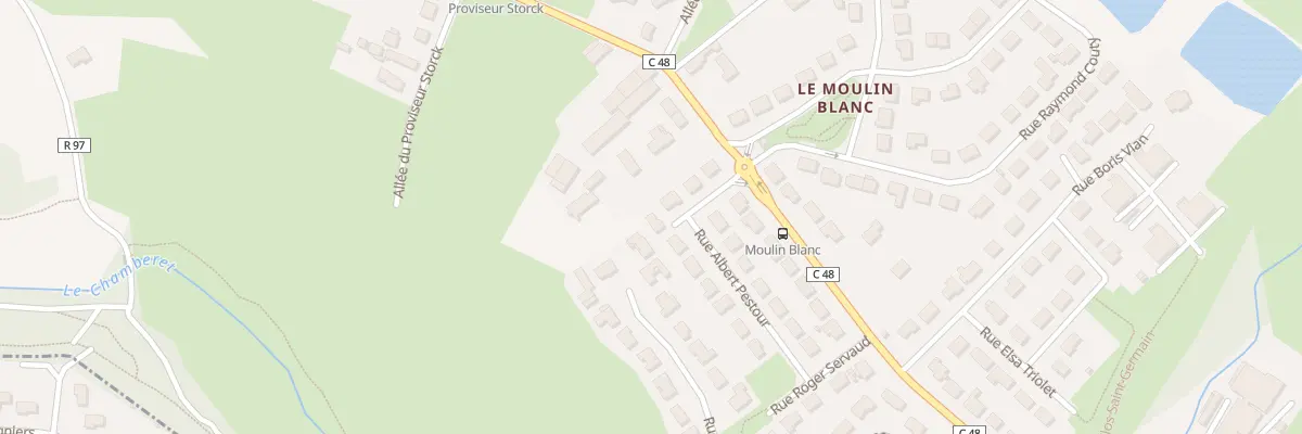 Plan du 15 Rue Albert Pestour à Limoges