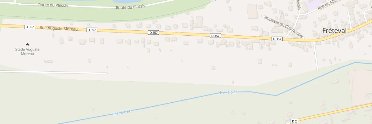 Plan du 39 Rue Auguste Moreau à Fréteval