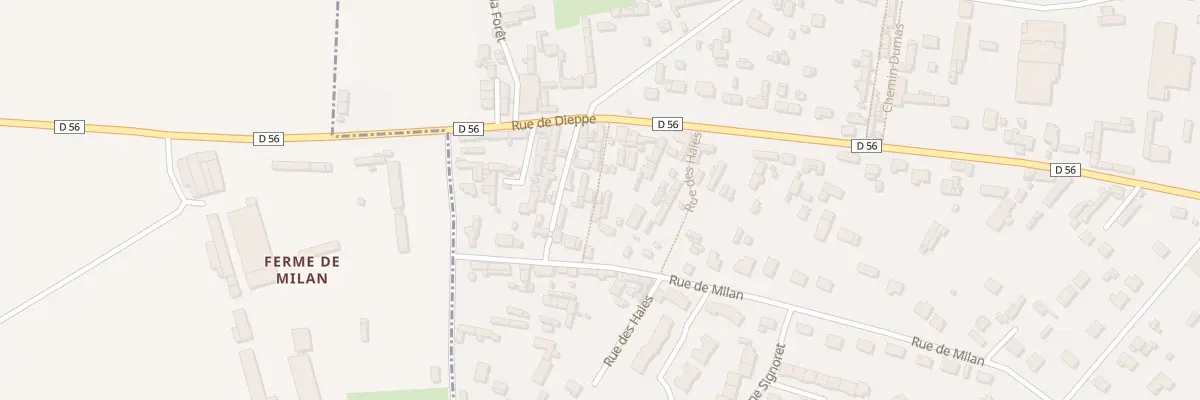 Plan du 57 Rue des Bons Enfants à Saint-Nicolas-d’Aliermont