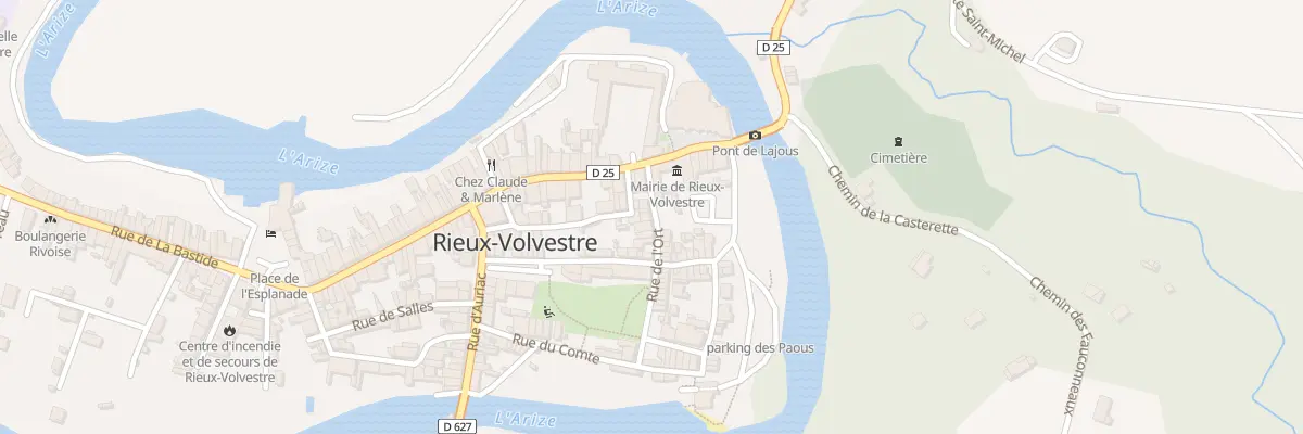 Plan du 3 Rue Montagnac à Rieux-Volvestre