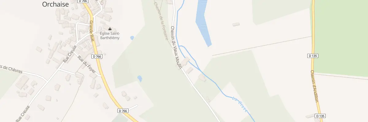 Plan du 7 Che du Vieux Moulin à Valencisse
