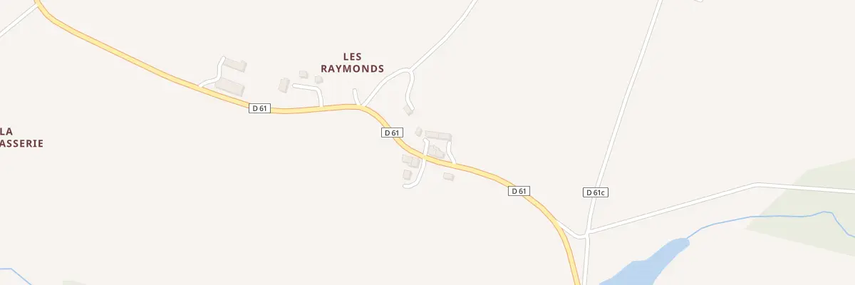 Plan du 5126 Les Raymonds à Chalais