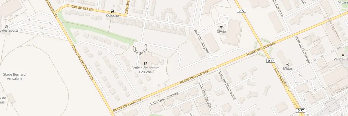 Plan du 23 Rue Renard à Val-de-Reuil