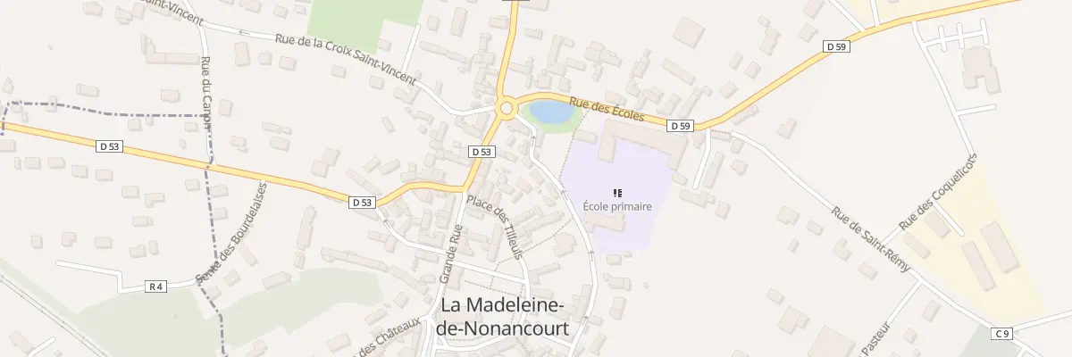 Plan du 4 Rue du Marché aux Chevaux à La Madeleine-de-Nonancourt