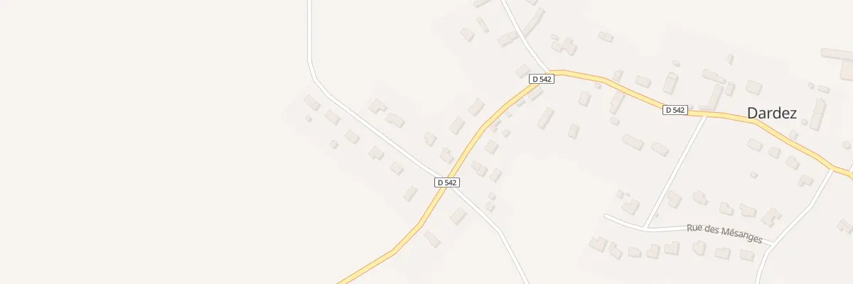 Plan du 4 Rue de la Couture de Huest à Dardez
