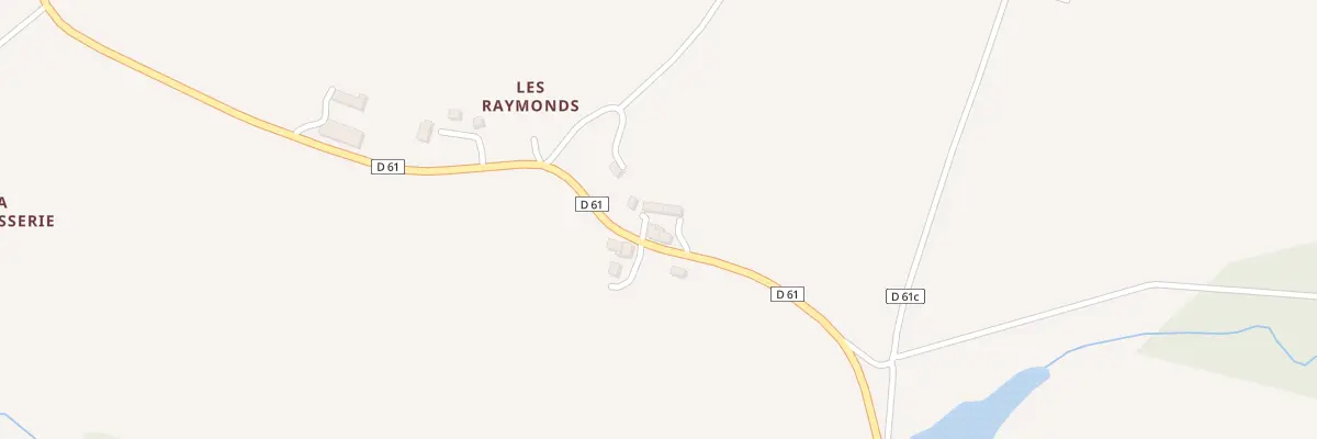 Plan du 5125 Les Raymonds à Chalais