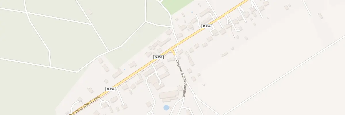 Plan du 22 Rue de la Ville du Bois à Sauchay