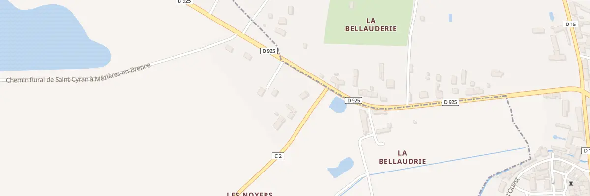 Plan du 1 La Sablonniere à Saint-Michel-en-Brenne