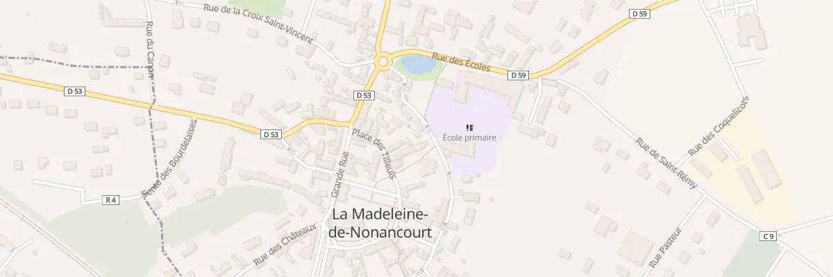Plan du 8 Rue du Marché aux Chevaux à La Madeleine-de-Nonancourt