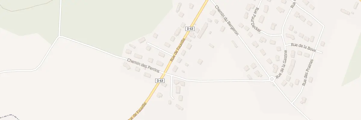 Plan du 17 Rue de Fauville à Huest