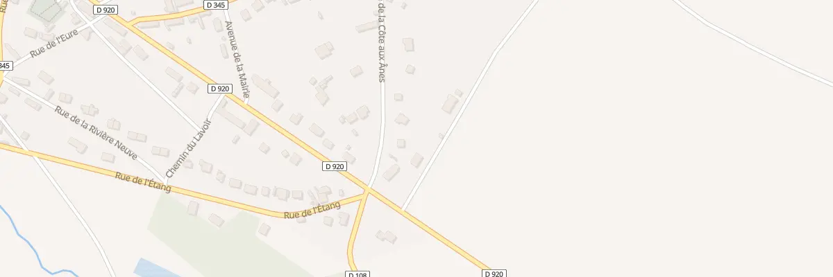 Plan du 2T Rue de la Côte aux Anes à Landelles