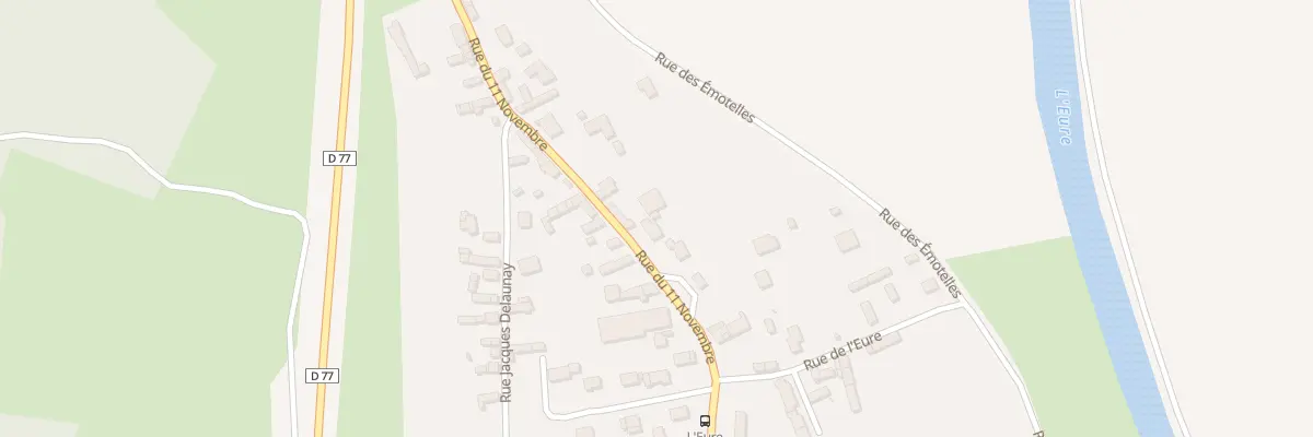 Plan du 78Q Rue du Onze Novembre à Léry