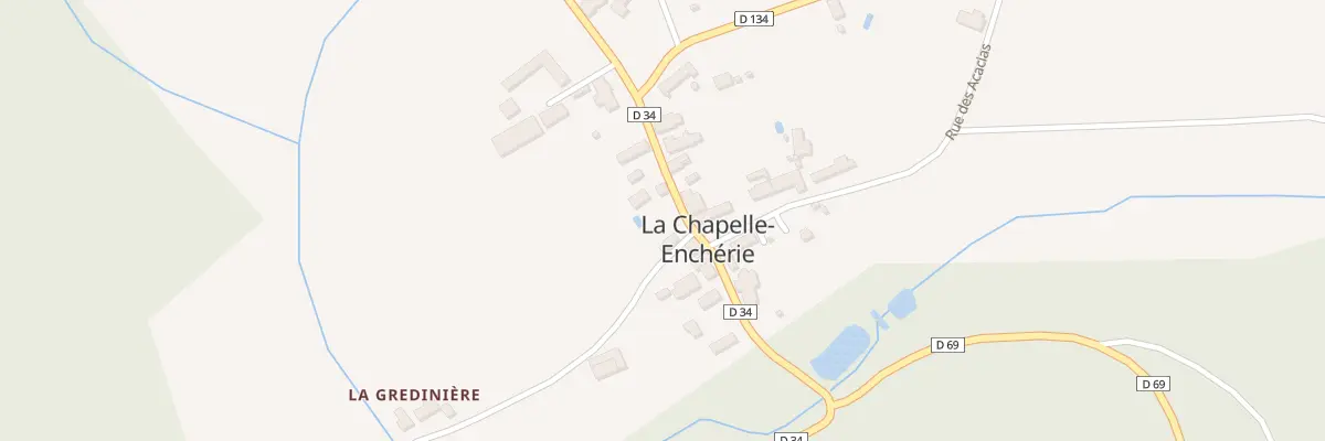 Plan du 9 Rue Marie Luce à La Chapelle-Enchérie