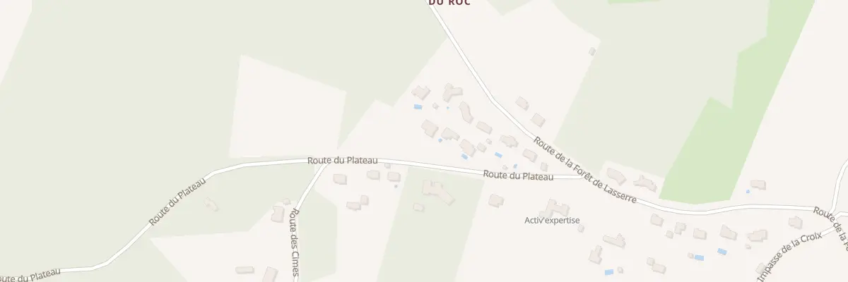 Plan du 210 Rte du Plateau à Marcillac-Saint-Quentin