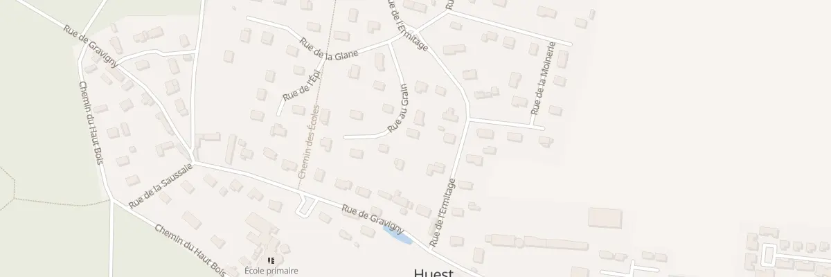 Plan du 5 Rue au Grain à Huest