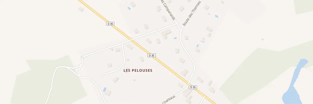 Plan du 61 Rte de l’Hippodrome à Couzeix