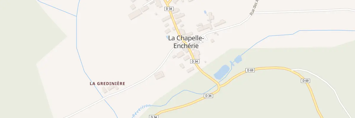 Plan du 1 Che de la Foret à La Chapelle-Enchérie