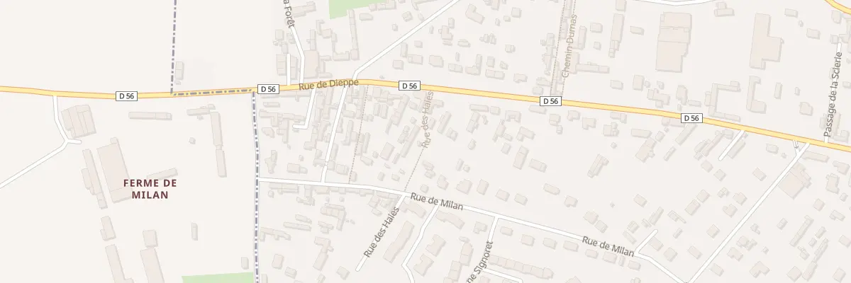Plan du 72 Rue des Haies à Saint-Nicolas-d’Aliermont
