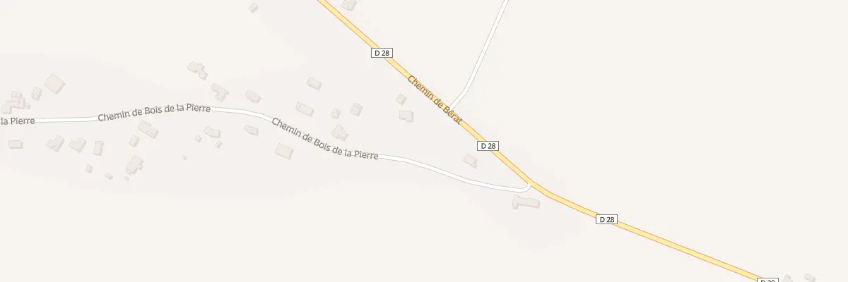 Plan du 4B Che de Bois de la Pierre à Longages