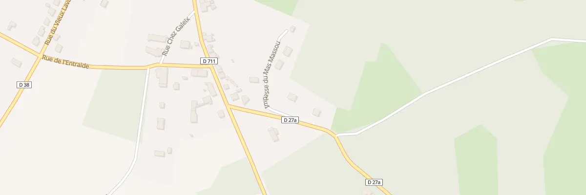 Plan du 3 Rue des Ruchers à Saint-Pardoux-le-Lac