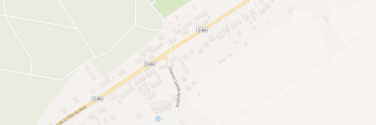 Plan du 28 Rue de la Ville du Bois à Sauchay