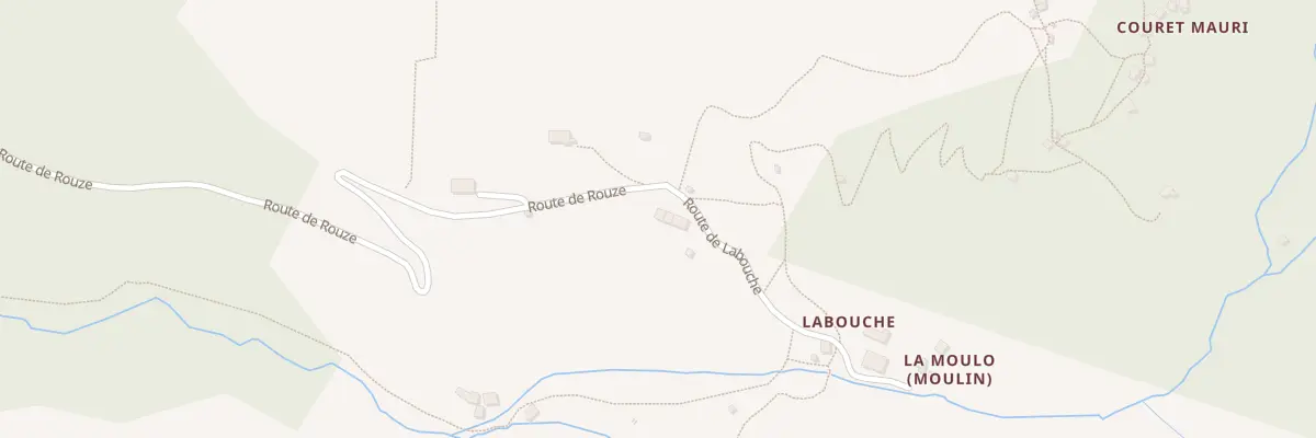 Plan du 5001 Lartigue à Ustou