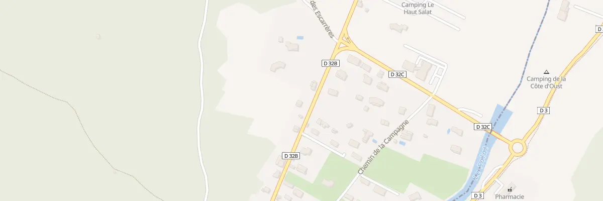 Plan du 69 Rue du Fons de Seix à Seix
