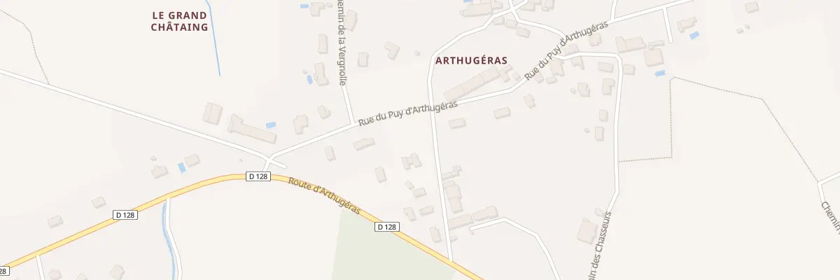 Plan du 7 Rue Morterolles d’Arthugeras à Couzeix