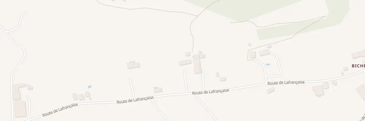 Plan du 2257 Rte de Lafrançaise à Lizac