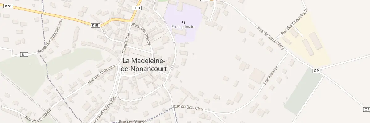 Plan du 5B Rue du Marché aux Chevaux à La Madeleine-de-Nonancourt