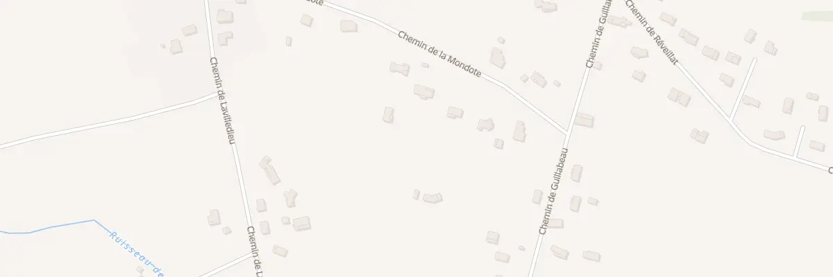 Plan du 330 Che de la Mondote à Labastide-du-Temple