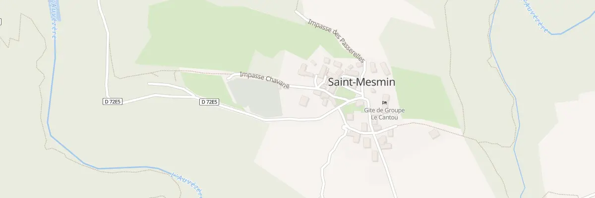 Plan du 5 Le Bourg à Saint-Mesmin
