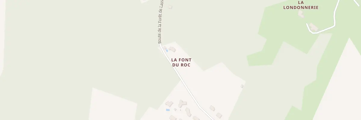 Plan du 1212 Rte de la Forêt de Lasserre à Marcillac-Saint-Quentin
