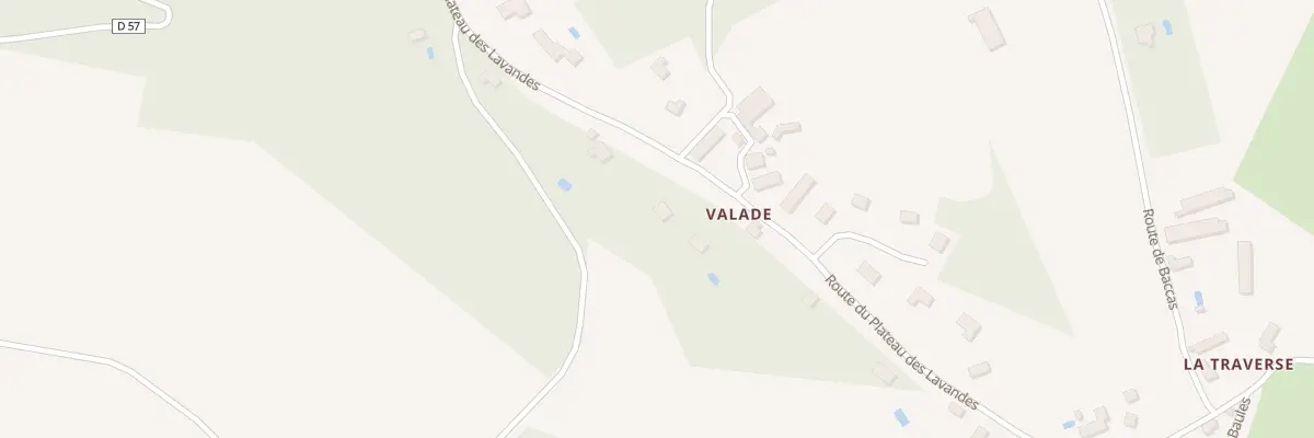 Plan du 1287 Rte du Plateau des Lavandes à Cénac-et-Saint-Julien