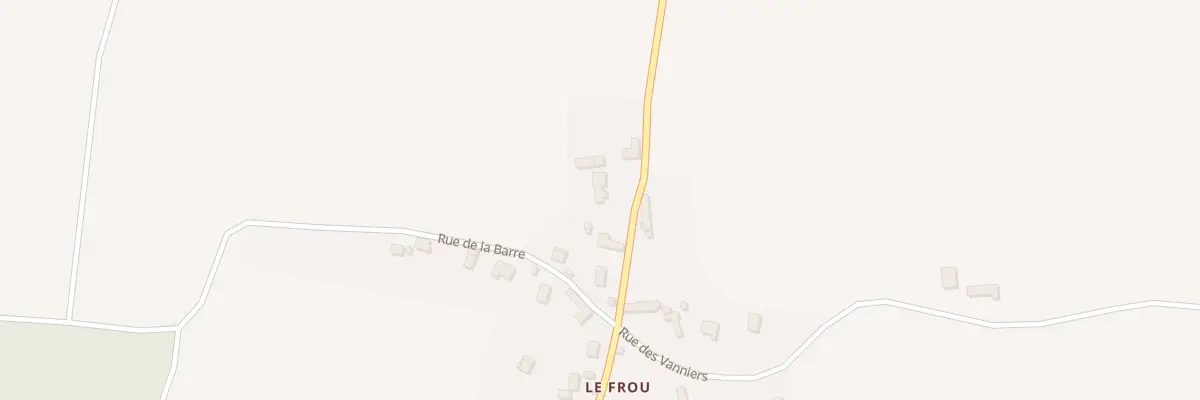 Plan du 1 Rue de la Barre aux Châtelliers-Notre-Dame