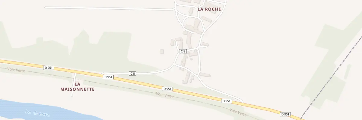 Plan du 12 La Roche à Ruffec