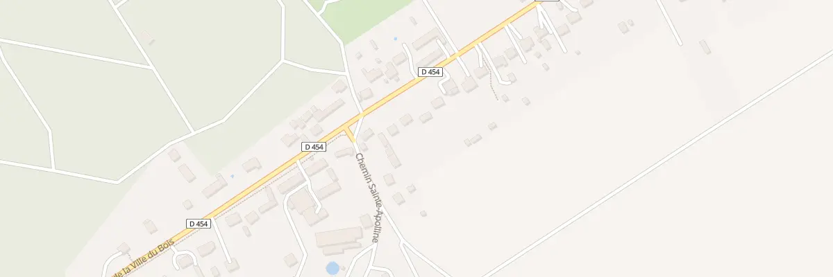 Plan du 30 Rue de la Ville du Bois à Sauchay